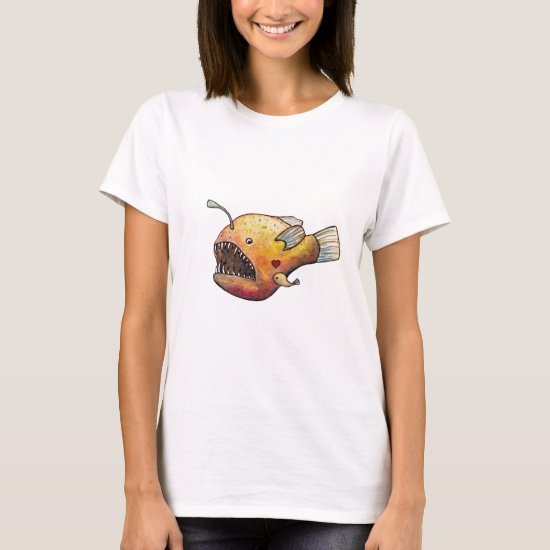 Angler fish love T-Shirt
