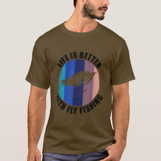 Angler Fisherman Ironic Saying Fly Fishing T-Shirt