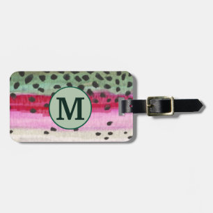 Angler, Fishing Luggage Tag