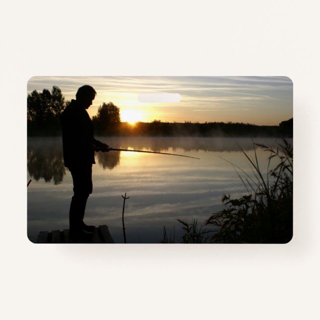 Angler morning badge (Back)