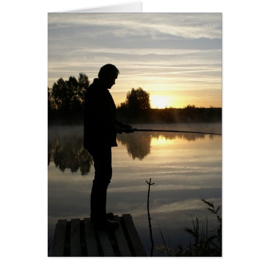 Angler morning cards (Front)