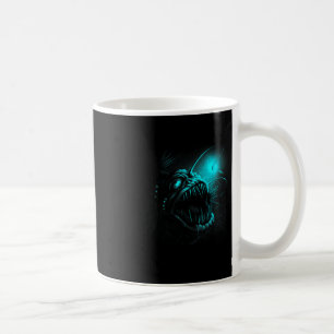 Anglerfish Deep Sea Creatures Angler Fish Ocean Se Coffee Mug