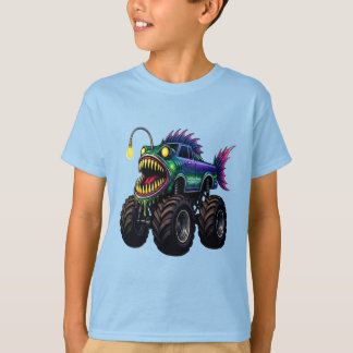 Anglerfish Monster Truck T-Shirt