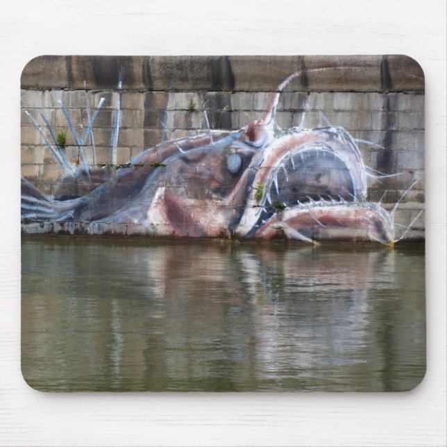 Anglerfish Mouse Pad (Front)