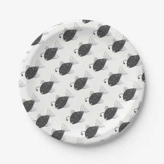 Anglerfish Paper Plates