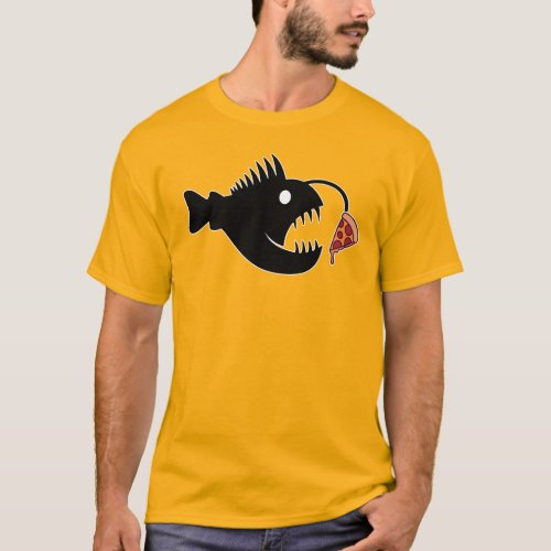 Anglerfish pizza T_Shirt