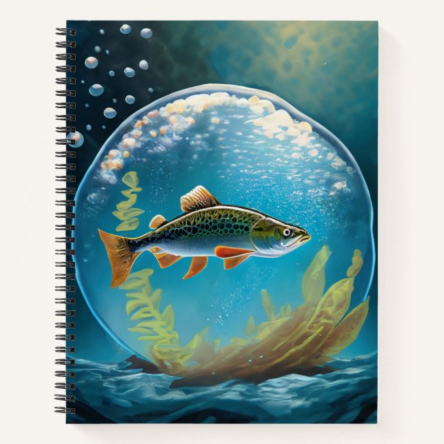 Angler's Journal: Your Ultimate Fishing Companion Notebook (Front)