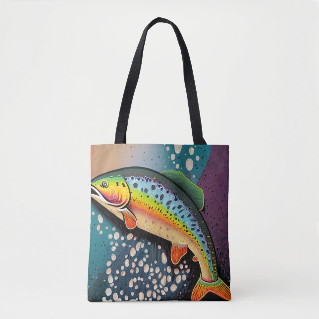 Angler's Tote Bag: The Ideal Companion Bag (Front)