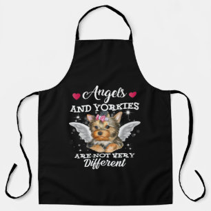 Angles and Yorkies are not different Apron