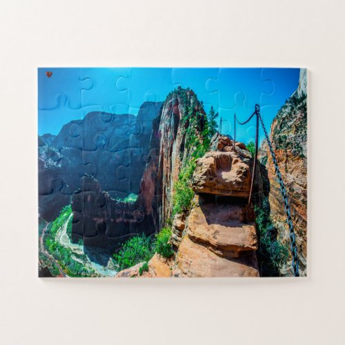 Angles Landing Utah Jigsaw Puzzle