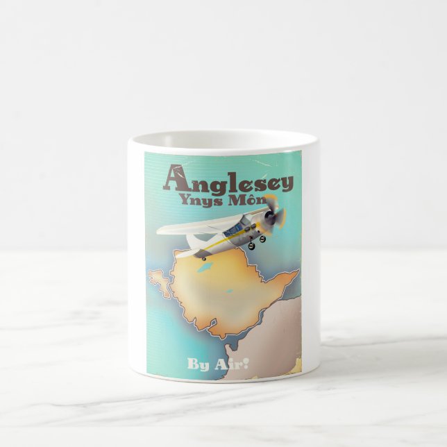 Anglesea, vintage style travel poster coffee mug (Center)