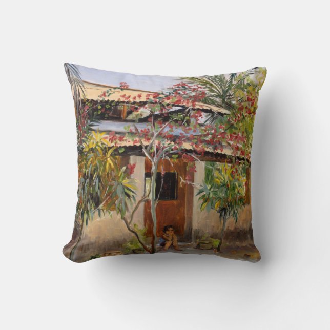 Angleterre House 2004 Throw Pillow (Front)