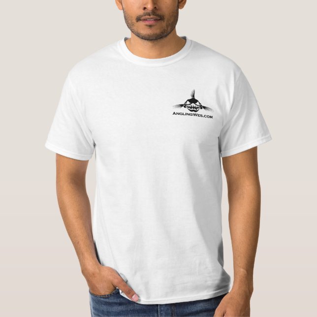 AnglingWes.com T-shirt (Front)