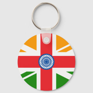 Anglo Indian Flag Keychain