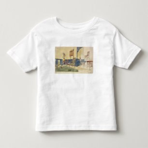 Anglo Japanese style furniture designs by Edward W Toddler T-shirt