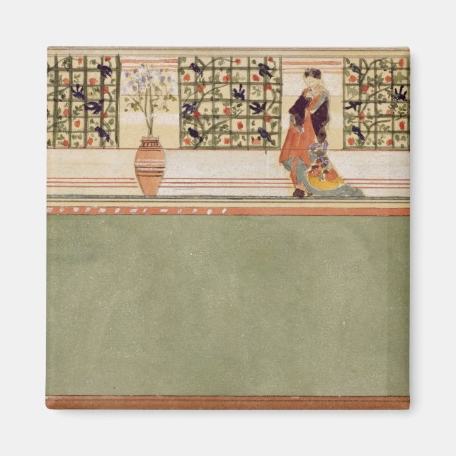 Anglo-Japanese Wall Design, c.1860 (w/c & pencil o Magnet (Front)