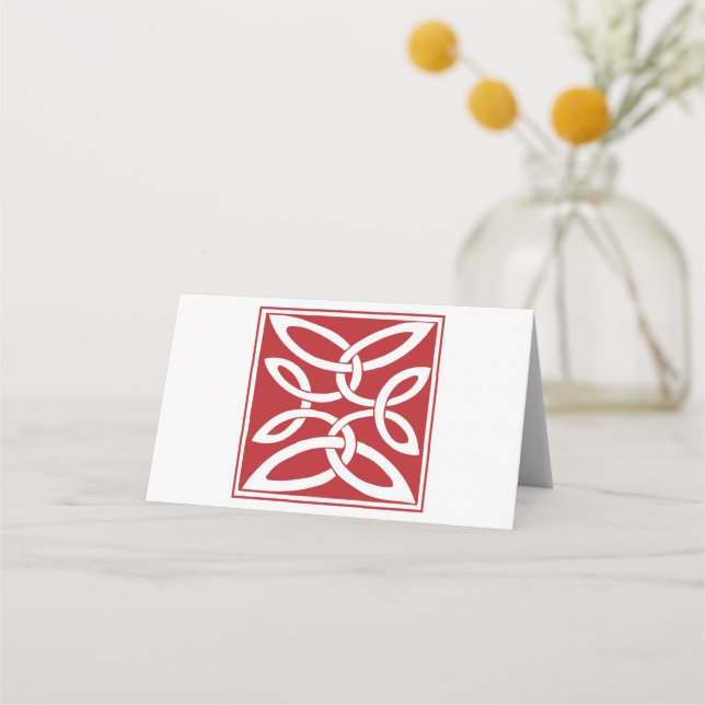 Anglo-Saxon Knot Place Card (Front)