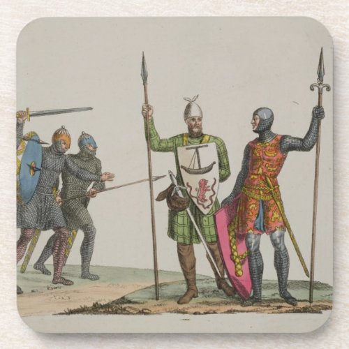 Anglo_Saxon Warriors plate 14 from The History o Coaster