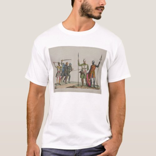 Anglo_Saxon Warriors plate 14 from The History o T_Shirt