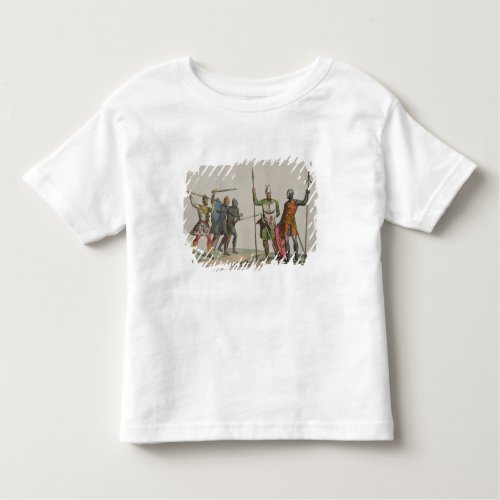 Anglo_Saxon Warriors plate 14 from The History o Toddler T_shirt
