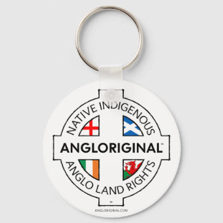 Angloriginal™ 4 Nations Land Rights Metal Keychain