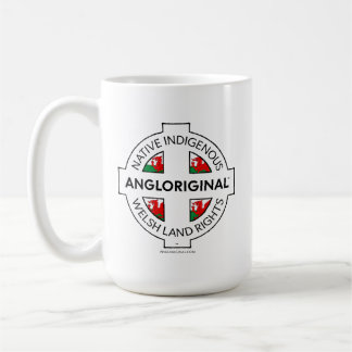 Angloriginal™ Welsh Land Rights White Mug 15oz