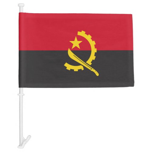 Angola Car Flag