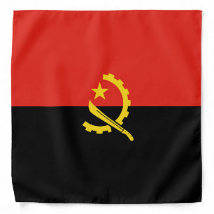 Angola flag bandana