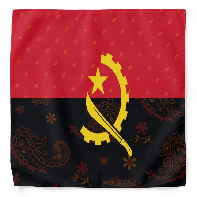 Angola Flag Bandana (Front)