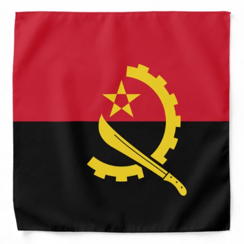 Angola flag Bandana