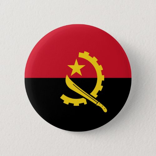 Angola Flag Button