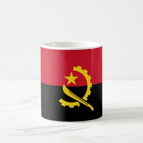 Angola Flag Coffee Mug