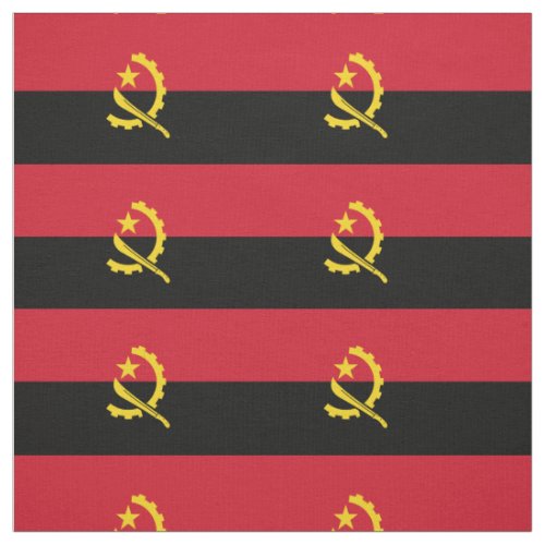 Angola Flag Fabric