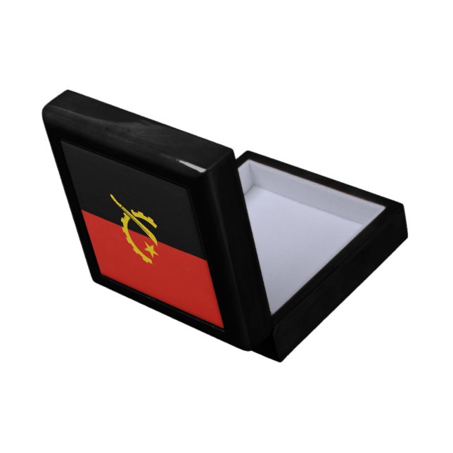 Angola flag gift box (Back Open)