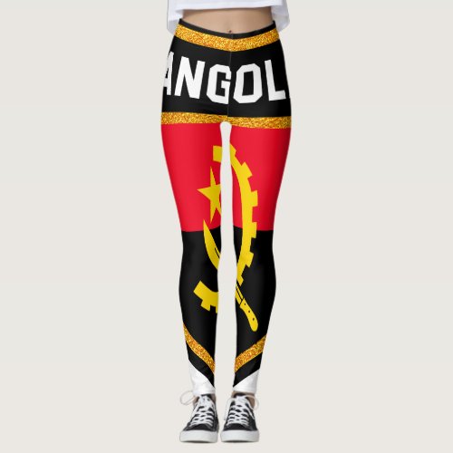 Angola Flag Leggings