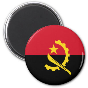 Angola Flag Magnet