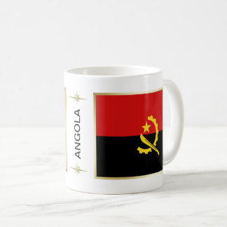 Angola Flag + Map Mug