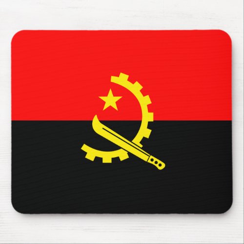 angola flag mousepad