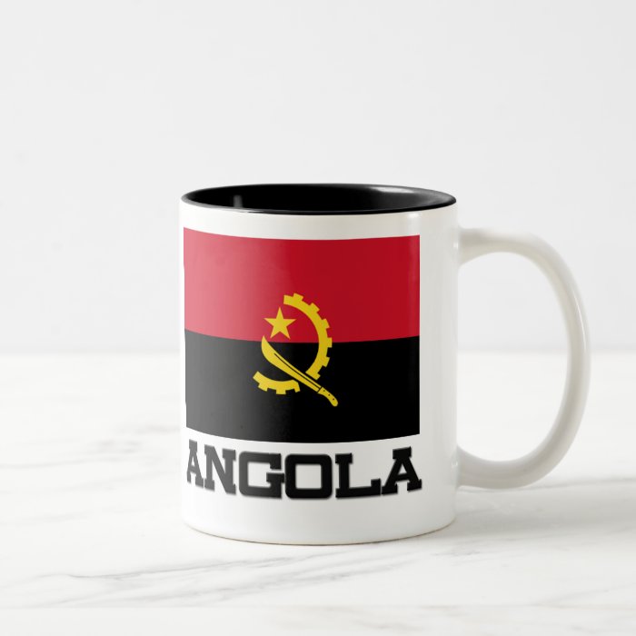 Angola Flag Mugs