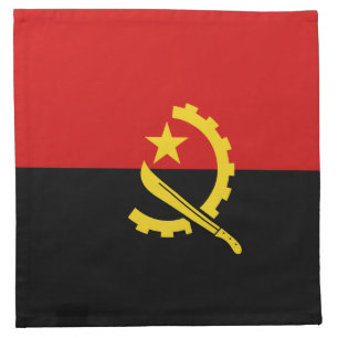 Angola Flag Napkin