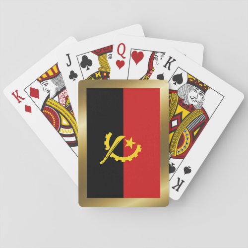 Angola Flag Playing Cards