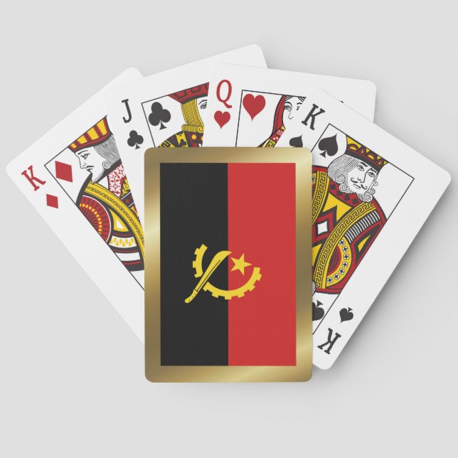 Angola Flag Playing Cards (Back)