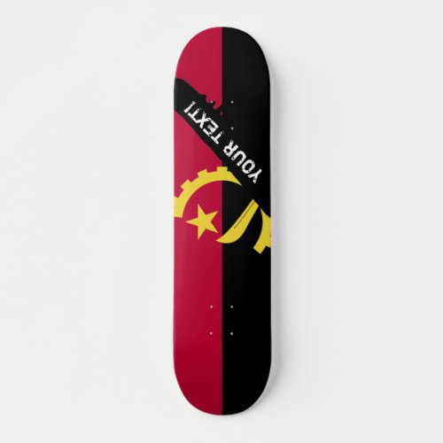Angola Flag Skateboard