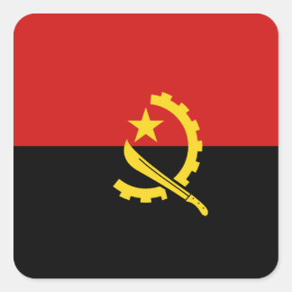 Angola Flag Sticker