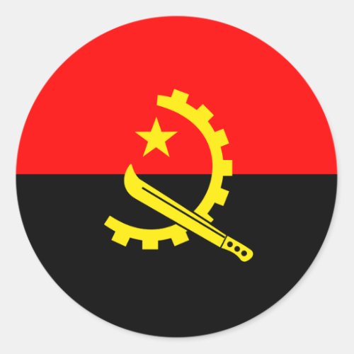 angola flag stickers