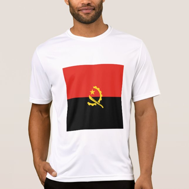 Angola flag T-Shirt (Front)