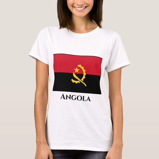 Angola Flag T-Shirt (Front)