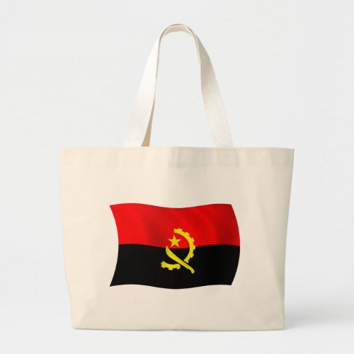 Angola Flag Tote Bag