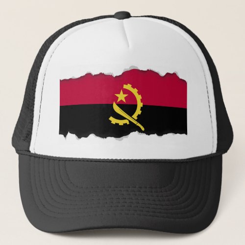 Angola Flag Trucker Hat