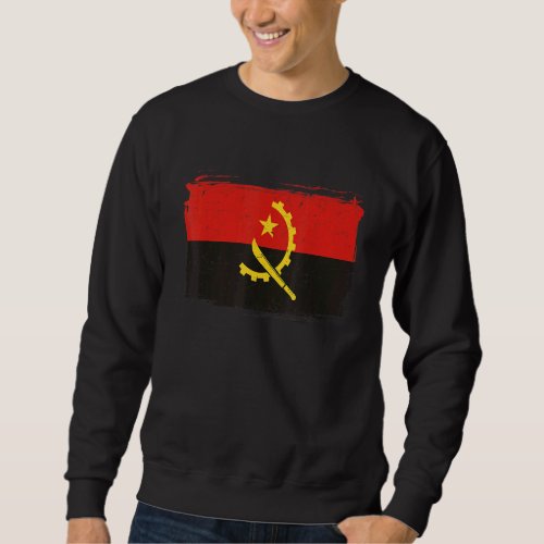 Angola Flag Women Men Kids Sweatshirt